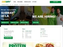 Website Screenshot Subway