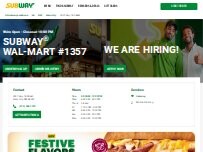 Website Screenshot Subway