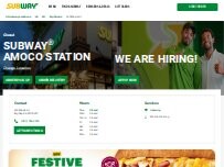Website Screenshot Subway