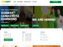 Website Screenshot Subway