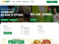 Website Screenshot Subway