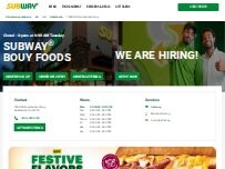 Website Screenshot Subway
