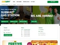 Website Screenshot Subway