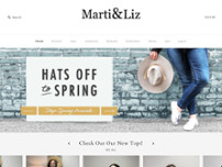 Marti And Liz website screenshot