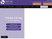 Website Screenshot Kettle Park Senior Living