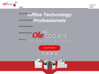 Olecopiers.com website screenshot