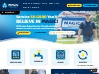 Website Magic Electric, Plumbing, Heating + Air