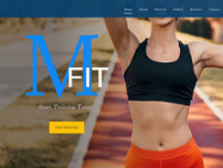 MFit Studios website screenshot