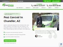 Website Screenshot Green Home Pest Control