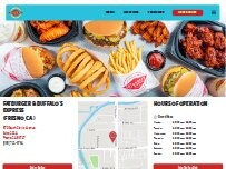 Website Screenshot Fatburger & Buffalo's Express
