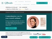 Website Screenshot Ashley E Delgado, DMD