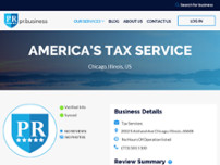 America's Tax Service website screenshot