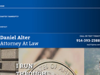 Daniel Alter website screenshot