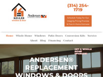 Screenshot for http://www.kellerwindow.com/