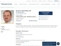 Website Derek A. Wierzbicki, MD
