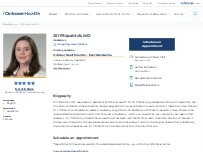 Website Screenshot Jill Fitzpatrick, MD