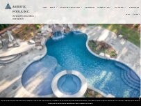 Website Screenshot Artistic Pools, Inc.
