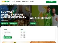 Website Screenshot Subway