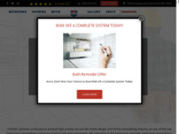Screenshot for http://www.usbathsystems.com