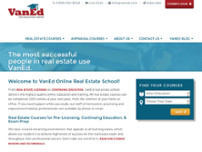 Screenshot for https://www.vaned.com/