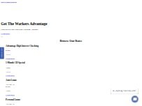 Website Screenshot Workers Credit Union