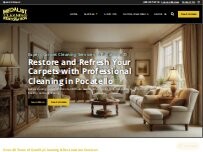 Website Screenshot MEDALIST CLEANING AND RESTORATION