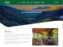 Website Screenshot The MountainClean Team