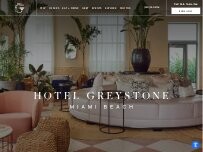 Website Screenshot Hotel Greystone