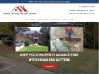 Website Screenshot Gutter Doctors & Leaf Guards