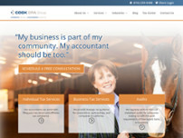 Cook CPA Group website screenshot
