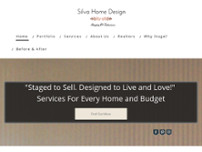 Silva Home Design LLC website screenshot