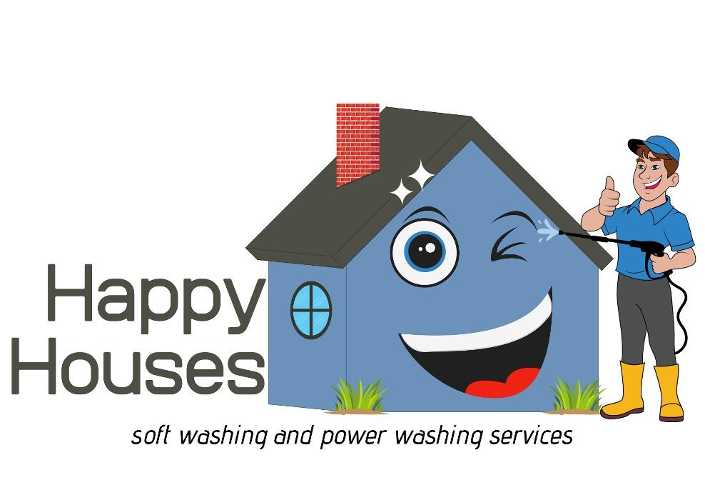 Happy Houses Soft Washing and Power Washing LLC Logo
