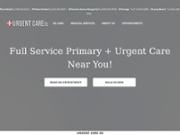 Urgent Care3D website screenshot