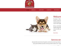 Beverly Hills Small Animal Hospital - John Winters DVM website screenshot