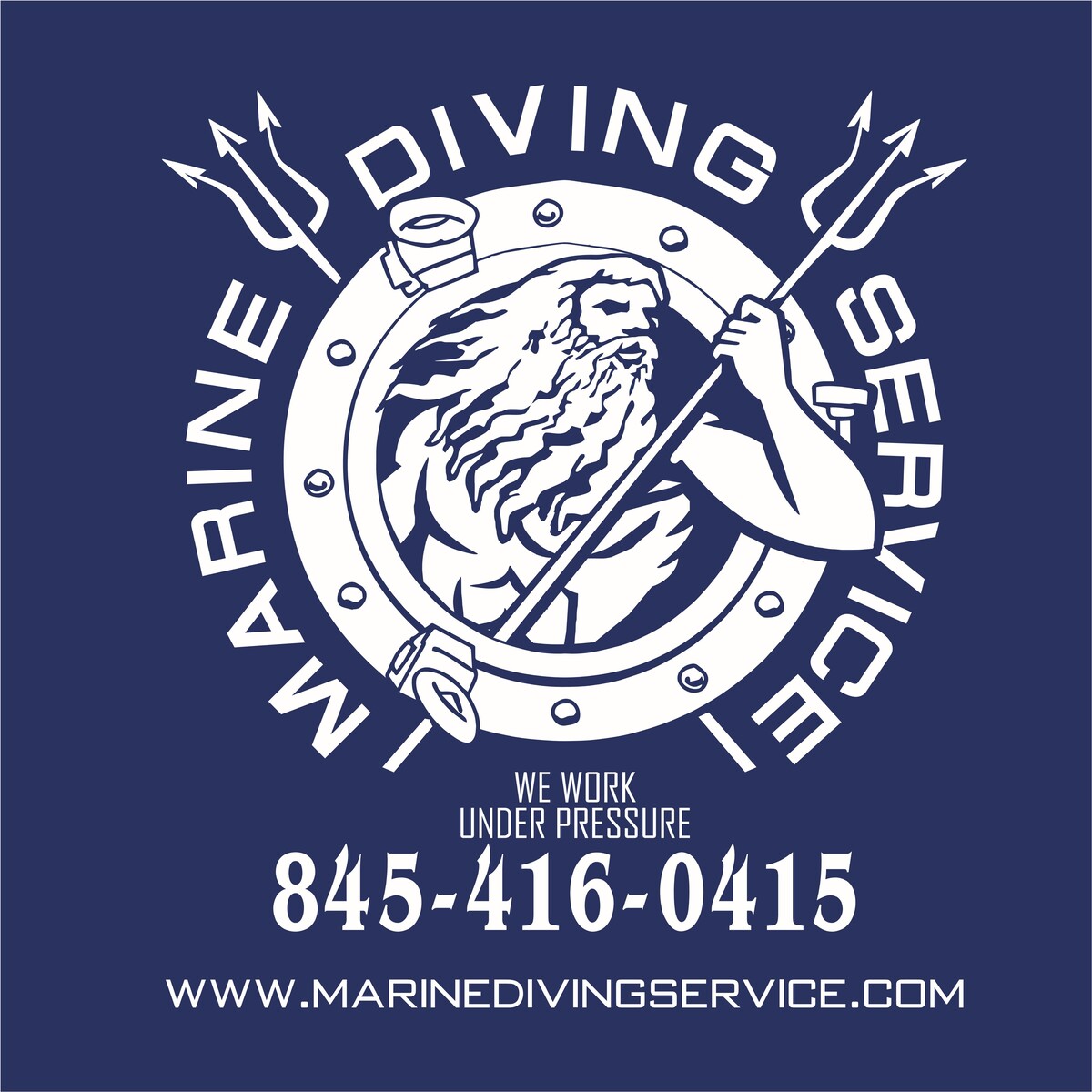 Marine Diving Service Logo