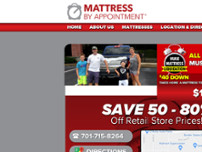 Screenshot for https://mattressbyappointment.com/locations/nd/bismarck/