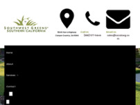 Southwest Greens Southern California website screenshot