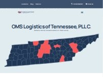 Website Screenshot OMS Logistics