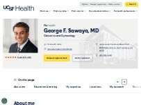 Website Dr. George F. Sawaya, MD