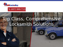 ADI Lock & Key website screenshot