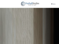 Foxhall Smiles: Joseph A. Catanzano III, DDS website screenshot