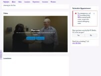 Website Screenshot Kyle R. Brekke, DO
