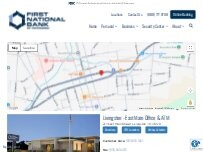 Website Screenshot First National Bank of Tennessee