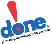 Done Plumbing, Heating, Cooling & Electric Logo
