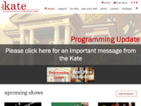 The Kate website screenshot