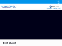 Advanced Home Connect - ADT Authorized Dealer website screenshot