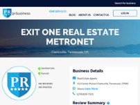 EXIT One Real Estate MetroNet website screenshot