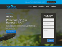 Screenshot for http://hanover-powerwashing.com