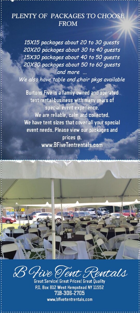 Images B Five Tent Rentals Inc.