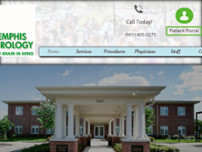 Memphis Neurology website screenshot